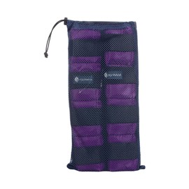 Equinavia Cool Relief Therapy Ice Boots Leg Wraps Pair for Horses, Gel Pack with Adjustable Straps | 16.5" x 15.5" with Storage Bag - Purple - Pair - One Size