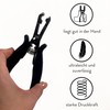 hair2heart Bonding Pliers - Professional Extension Pliers for Keratin Hair