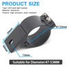 KMFCSHS Pipe Clamp Bracket for 2" Bull Bar Roof Rack,