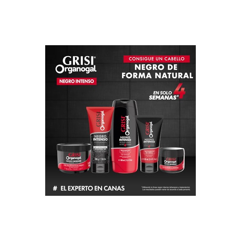 Organogal Tratamiento, color Negro Intenso, 130 ml
