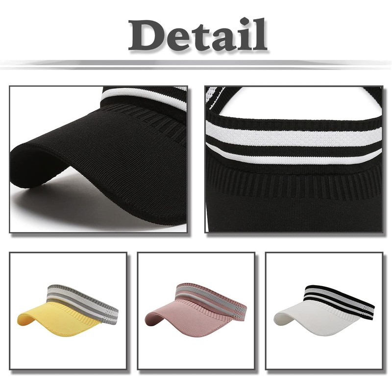 White Fang CA564 Women's Visor, Sun Visor, Hat, Lightweight, Running,