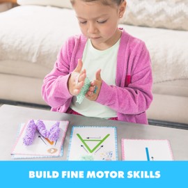 Educational Insights Playfoam Shape & Learn Alphabet Set - Alphabet Learning Toys, Letter Recognition for Preschoolers, Sensory Classroom Must Haves, Sensory Foam Letters, ABC Toys for Ages 3+