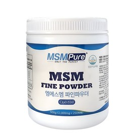 MSM Pure MSM Dietary Sulfur Fine Powder, 454g, 2 pcs / 엠에스엠퓨어 MSM 식이유황 파인파우더, 454g, 2개