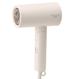 [MiCOLA] Iris Ohyama HDR-M101-W Dryer, Ion Micora Large Airflow, Quick Drying, Lightweight, Speedy, Off-White