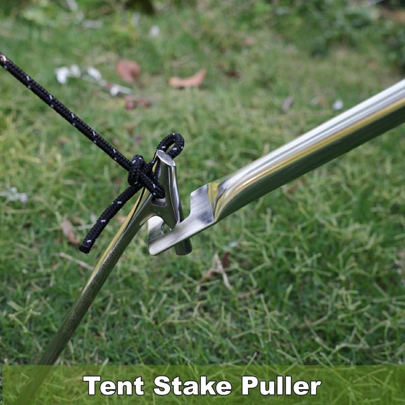 Rubber Mallet 2in1 Camping Peg Puller Hook 800g Tent Hammer