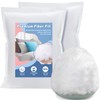 ZXIIXZ 600g/21.1oz Polyester Fiberfill, Fiber Filling Polyfill Stuffing, Filling Fiberfill