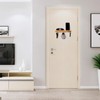 LIUZHUJ Magnetic Oak Key Rack - Magnetic Key Holder with