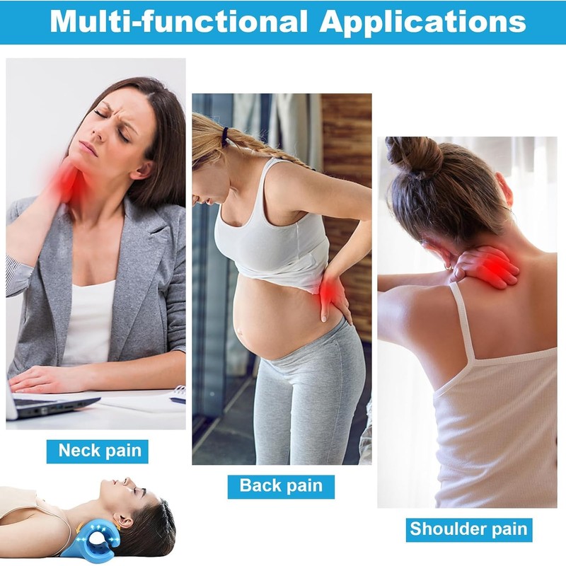 JOLIGAEA Neck and Shoulder Relaxer, Neck Stretcher, Neck Cervical Traction