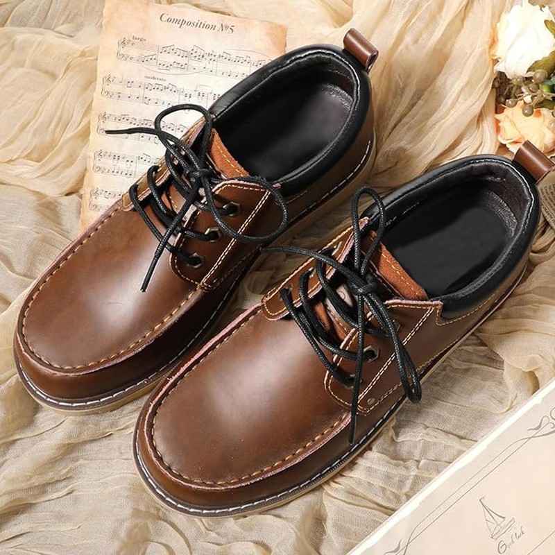 [Ezfishoom] 2足分(4本) 蝋引き 靴ひも- 革靴 靴紐/ビジネスシューズ 靴ひも/シューズ ひも 太さ約2.5mm 男女兼用60~140cm