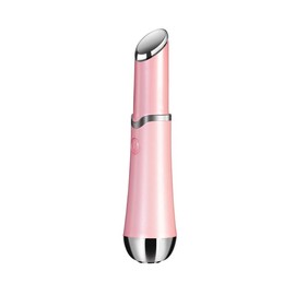 Ideal Swan Eye Massager Wand - Chargeable Facial Massager for Dark Circles, Eye Bags, Puffiness Under Eyes (Pink)