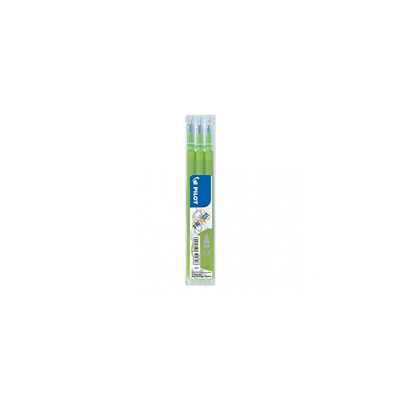 Pilot Frixion Ball 0.7mm Pen Refills - Light Green (Lime)