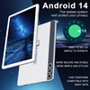 FEONAL 2024 Newest Android 14 Tablet, 10 inch Tablet with