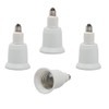 E-Simpo 4pcs E11 to E26 E27 Light Socket Adapter LED