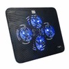 Sanwa Direct Laptop Cooler Cooling Pad, Silent, 15.6-inch Compatible, 4
