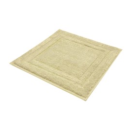 Decomira Non-Slip Bath Mat | Can be Combined as a Bath Mat Set | Toilet Rug Bathroom Rug Bath Mat Washable Shower Mat Washable Bathroom Set Beige - 45 x 45 cm