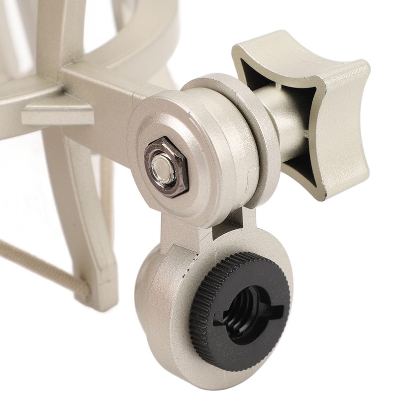 Microphone Shock Mount with Conversion Nut, Microphone Clip Holder Mount