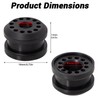 8-Pack Shifter Linkage Bushings & E-Clips Compatible with Dodge Ram