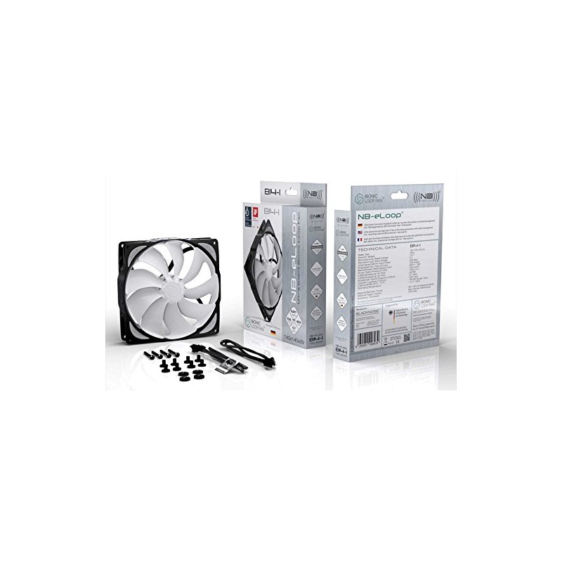 Noiseblocker PC Case Fan 140 mm NB-eLoop PC Fan B14-1