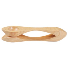 Musical Spoons Folk Percussion Instrument, Natural Wood Sound