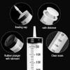 HXC HXC 300ml Plastic Reusable Large Syringe with Catheter, Sterile,