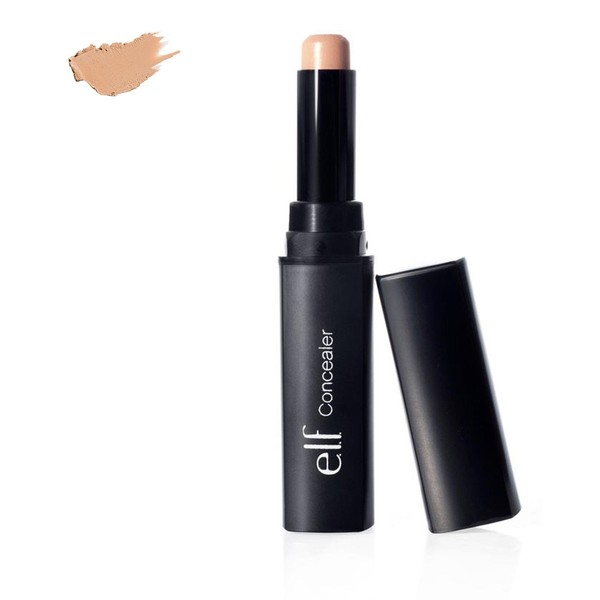 e.l.f. Cosmetics Concealer Stick, Lightweight Concealer Covers Acne, Discoloration and Dark Circles, Beige