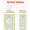 Non Slip Grips for Quilting Rulers Quilt Templates, Birllaid Non-Slip