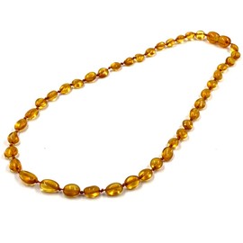 Amber Necklace For Women - Handmade amber Necklace For Adults 18 inches