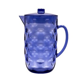 Jarra Para Agua Acrílico Wave 2.5 Litros Azul Cs-025