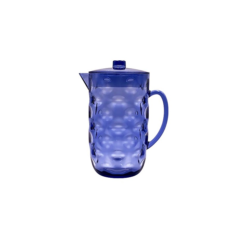 Jarra Para Agua Acrílico Wave 2.5 Litros Azul Cs-025