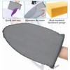 2Pcs Bügelhandschuh, Bügelhandschuh für Dampfglätter, Hitzebeständiger & Wasserdichter Handschuh mit