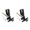 StartFine 5½" T-Handle Shed Door Lock Handle with Lock Keyed