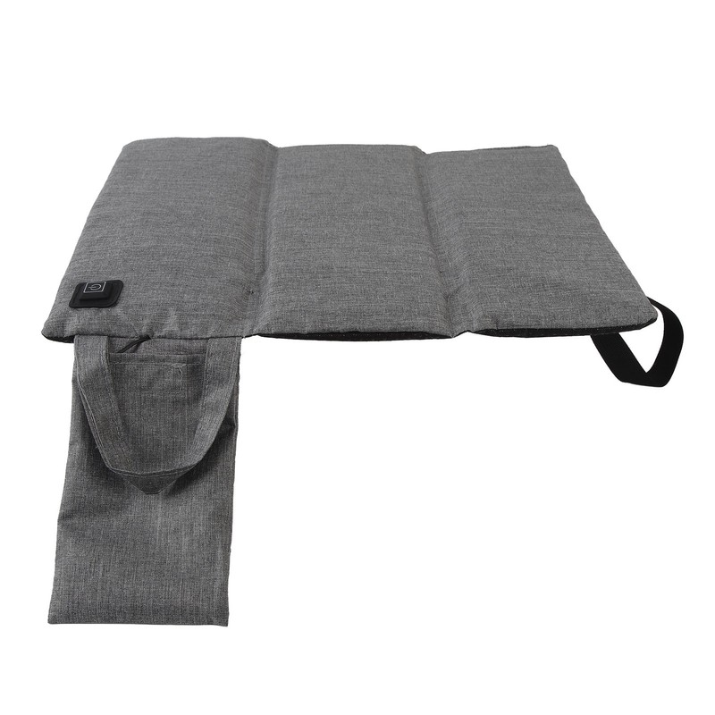 Portable Heated Seat Cushion Adjustable Temperature Lightweight Foldable USB Heating