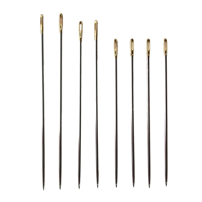 KAWAGUCHI TK07216 Thin Sewing Needle Set, 8 Pieces