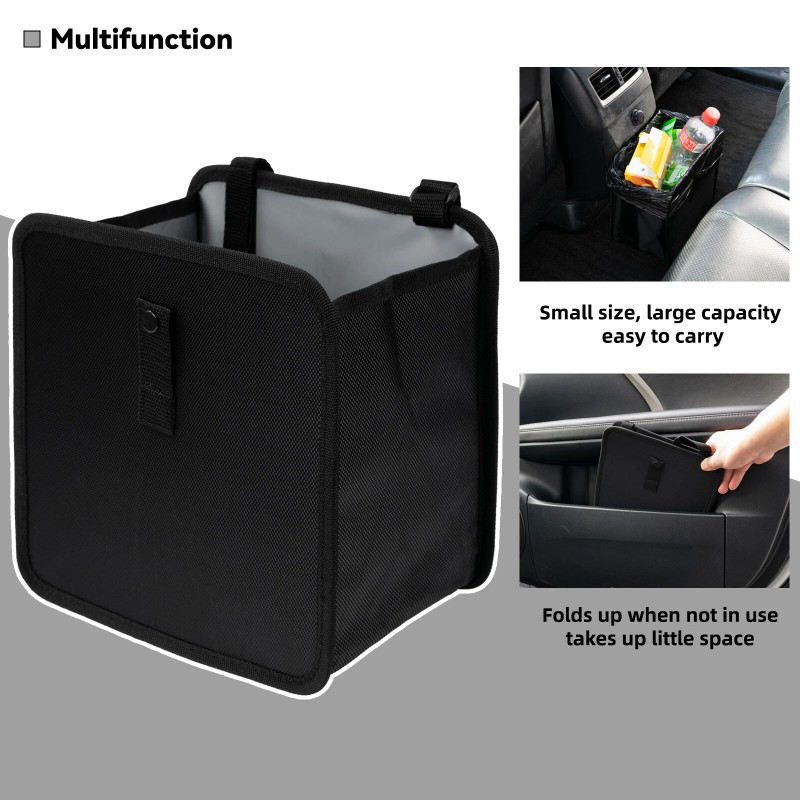 AUTOXBERT Waterproof Truck Trash Car Can Garbage Litter Bin Bag