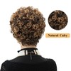 Short Wigs for Black Women Brown Pixie Cut Wig with