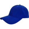 Plain Baseball Cap Hat Curved Visor Unisex Adjustable Flexible Strap