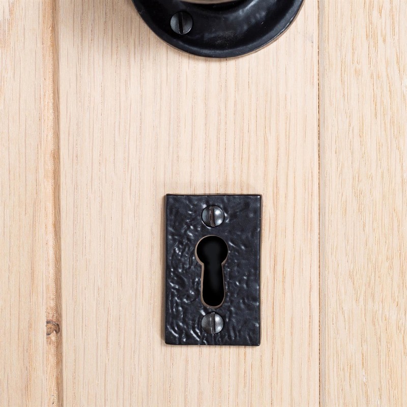 Hammer and Tongs - Rectangular Escutcheon Plate - W30mm x