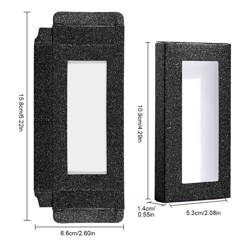 40 Pieces Lash Packaging Wholesale Empty Eyelashes Packaging Box and