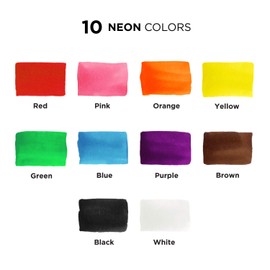 Chalkola 10 Fine Tip Liquid Chalk Markers for Chalkboard Signs, Blackboard, Window, Labels, Bistro, Glass, Car (10 Pack 3mm) - Wet Wipe Erasable Ink Chalk Board Markers, 3mm Reversible Tip Chalk Pens