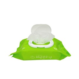 맑은누리 물티슈(베이직 캡형 80매) 1Box / 10개입 Clear Nuri Wet Wipes (Basic Cap Type 80 Sheets) 1 Box / 10 Pieces
