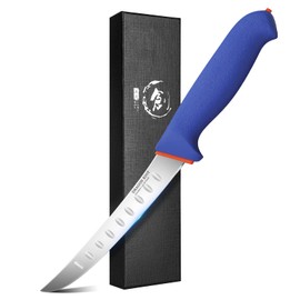 DRAGON RIOT Premium Boning Knife for Meat Cutting 6 Inch BBQ Brisket Meat Trimming Butcher Knife - Stainless Fish Fillet Turkey Carving Knife