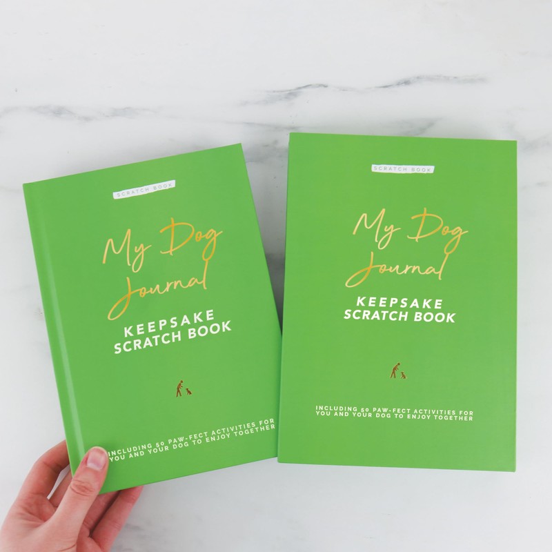 My Dog Journal Activity Scratch Book from Gift Republic Pet