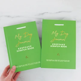 My Dog Journal Activity Scratch Book from Gift Republic Pet Journal