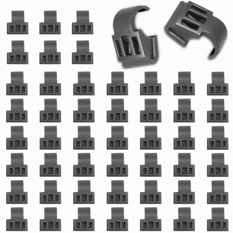 86 Degree Angle Restrictor Restriction Clips (50Pack), Hinge Restrictors for
