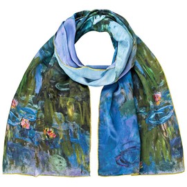 VON LILIENFELD Long Scarf Claude Monet: "Waterlilies"