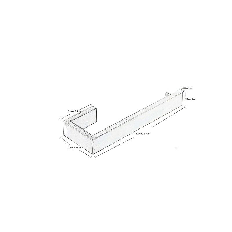 Towel Bar, Hand Towel Holder Stainless Steel SUS304, Bathroom Accessory