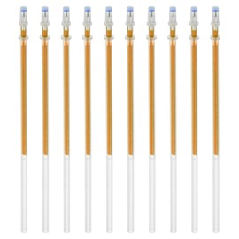 PATIKIL 1mm Gel Pens Refills, 24 Pack Sparkle Metallic Ink Bold Point for Adults Coloring Books Scrapbooking Art Drawing Journaling, Gold
