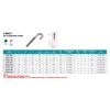 304 Stainless Steel J-Bolt 1/4" (S0358-0760) (5 PK)