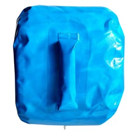 5 Gallon Blue-Colored 18-Ounce Vinyl Water Bag with 75-Pound Weight Capacity Inflatable Anchor for Tents, Bounce Houses and Inflatables