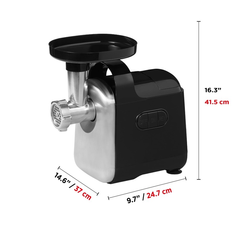 Starfrit Electric Meat Grinder - Two Stainless Steel Grinding Plates